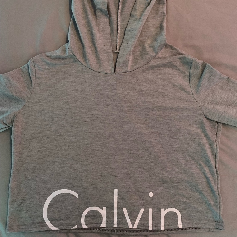 Calvin Klein Crop Top Hoodie